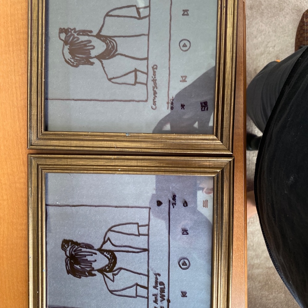 2 Juice WRLD handmade picture frames